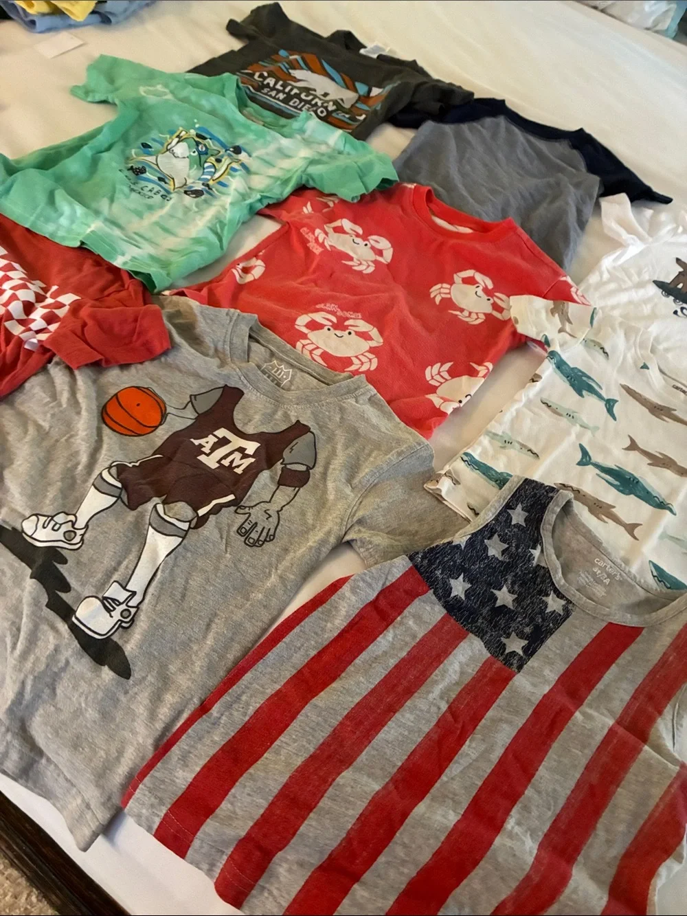9 Toddler's tees